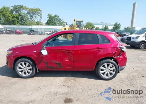 2014 Mitsubishi Outlander Sport Es z USA, uszkodzony, nr VIN 4A4AP3AU5EE010822